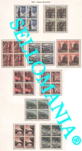1965 TURISMO BURGOS TOLEGO ASTURIAS SANTANDER PAZO 1643 / 52 ** MNH B4 TC21745 - Imagen 1 de 1