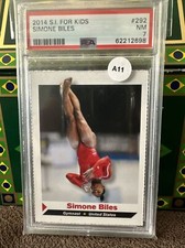SIMONE BILES ROOKIE 2014 Sports Illustrated SI for Kids OLYMPIC GYMNAST PSA 7