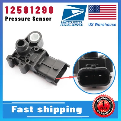 1x Manifold Absolute Pressure MAP Sensor For Chevrolet Impala 3.5L 2008-2010 - Imagem 1 de 4