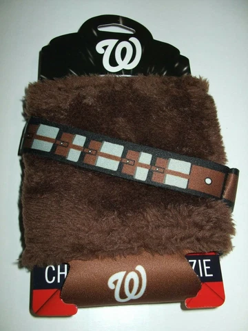 Washington Nationals MLB League Champs Star Wars Chewbacca Koozie - New Cover