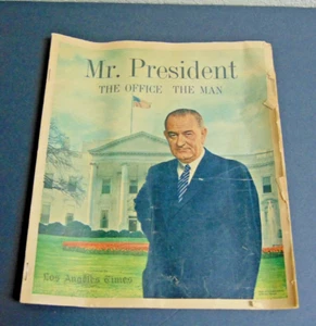 LA Times - Mr. President The Office The Man 14.06.1964 - LB Johnson - Bild 1 von 7