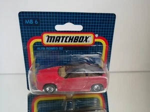 Matchbox Alfa Romeo SZ On Blister Card - Imagen 1 de 5