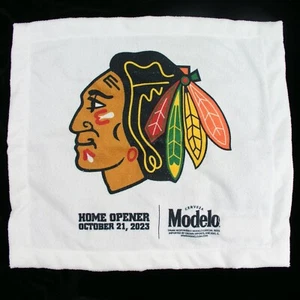 LiteWave Chicago Blackhawks Light Up Stadium Rally Towel 2023 Home Opener - Picture 1 of 7