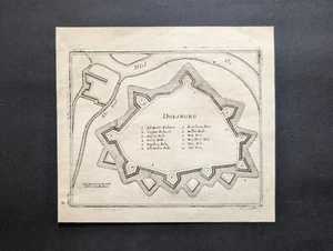 Doesburg, Topographia Germaniæ Inferioris, Caspar Merian, Stampa 1659 - Picture 1 of 8