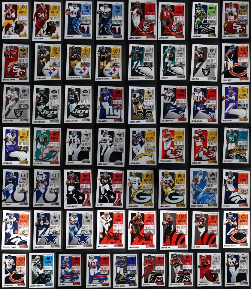 2018 Panini Contenders Football Cards Complete Your Set You U Pick 1-99 - Image 1 of 1