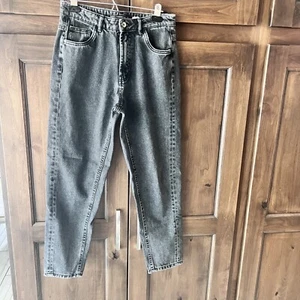 ZARA-TRAFALUC schwarze Denim Jeans Größe 4 - Bild 1 von 14
