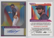 2022 Leaf Vivid Gray /40 Marcelo Mayer #BA-MM7 Auto