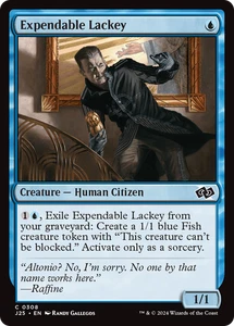 Expendable Lackey #308 | Near Mint | Foundations Jumpstart Magic MTG - Bild 1 von 1