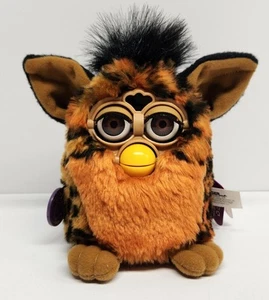 Color Change Furby Vintage 1998 Leopard Cheetah Print Brown Eyes Working - Picture 1 of 9