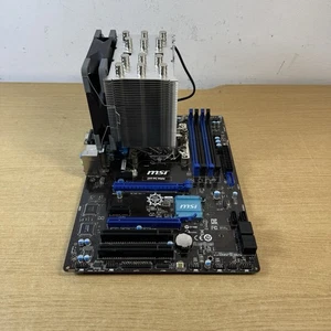 MSI Z97 PC Mate Motherboard & Intel Core i7-4770 DDR3 With Skythe Cooler No I/O - Picture 1 of 7