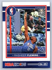 Rasheer Fleming - 2024-25 Haunted Hoops Extended Prospect RC #22 - Imagen 1 de 2