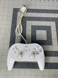 Controller gioco OEM Nintendo Wii classic pro bianco RVL-005 (-02) funzionante ufficiale - Foto 1 di 11