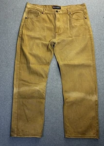 Southpole Jeans Herren 42x32 Braun Denim Carpenter Style Relaxed Fit Hose - Bild 1 von 8