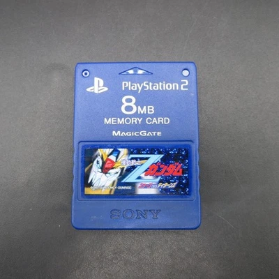 PlayStation 2 Memory Card 8MB Gundam Z Premium Series SCPH 10020 Japan - Image 1 of 4