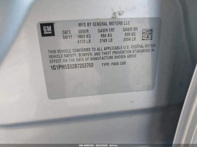 Used Engine Cooling Fan Motor fits: 2011 Chevrolet Cruze fan assembly 1.4L opt L Foto 1 de 4