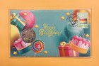 2024 Australia PNC Happy Birthday Coloured $1 Dollar Coin and Stamps Perth Mint
