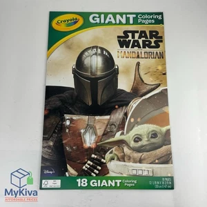 Crayola Star Wars Mandalorian Giant Coloring Pages Grogu Rescue 18 Sheets - Bild 1 von 8