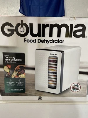 Deshidratador de alimentos gourmia - 10 bandejas Foto 1 de 4