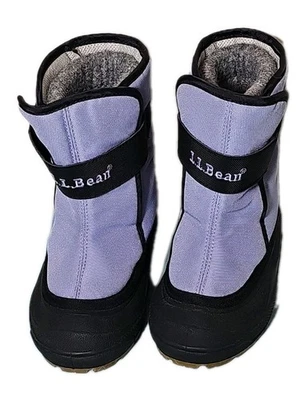 LL Bean Northwoods Botas Niño Pequeño 9 Púrpura Botas de Nieve Trineo Esquí  Foto 1 de 4