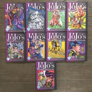 Jojo’s Bizarre Adventure Manga Parte 4 1 - 9 Inglés - ¡Excelente Estado! - Imagen 1 de 24
