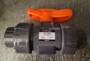 Hydroseal Canada Kaplan True Union Ball Valve 3/4 200 Psi - Picture 1 of 4