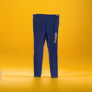 Spalding True To The Game Leggings, Women's Size M Blue NEW MSRP $24 - Picture 1 of 6