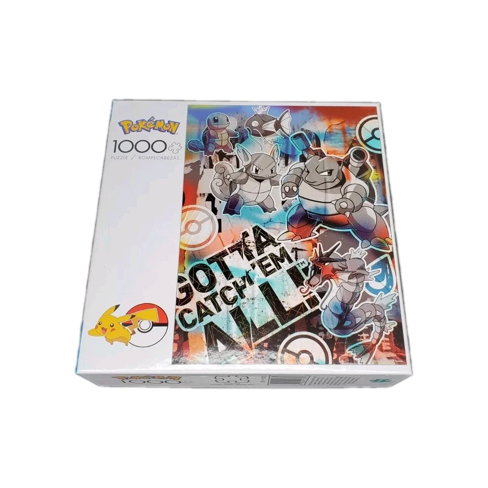 Pokemon Puzzle Buffalo Games Kanto Tipo Agua Graffiti NUEVO/SELLADO 1000 Piezas Foto 1 de 1