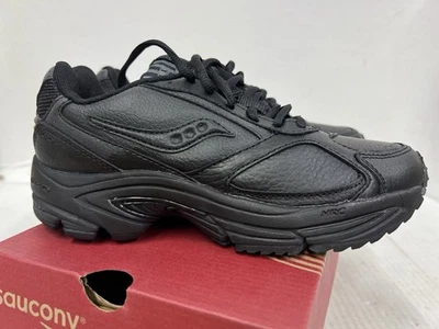 Saucony Women's Grid Omni Walker Athletic Shoes Sneakers Black Size 5.5 - Image 1 of 4