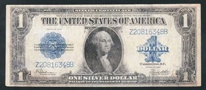 BEAUTIFUL SPEELMAN/WHITE 1923 $1 LARGE SILVER CERTIFICATE. NO PINHOLES OR TEARS - Picture 1 of 2