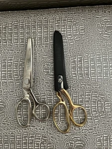 Lot Of 2 Cross stitch Scissors-“GINGHER “ - Picture 1 of 2