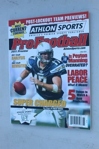 ATHLON SPORTS PRO FOOTBALL 2011 PREVIEW MAGAZINE - Picture 1 of 2
