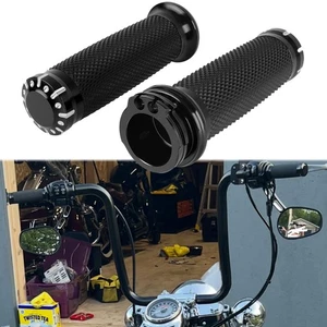 1" 25mm Handlebar Hand Grips For Suzuki Intruder Volusia VS VL 700 750 800 1400 - Picture 1 of 21