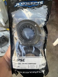 JConcepts 3199-06 Ellipse 2.2” Stadium Truck Silver Compound Tires New. - Picture 1 of 1
