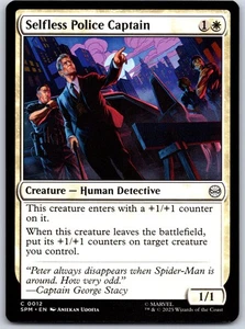 Selfless Police Captain Marvel's Spider-Man 12 NM MTG Magic - Picture 1 of 2