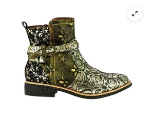 Botas de cuero Laura Vita Francia para mujer talla eu 38 us 7.5 Cocralieo 23 I - Imagen 1 de 8
