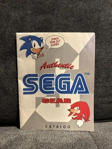 Original Sega Gear Katalog - Bild 1 von 4