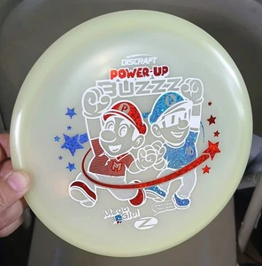 Discraft Power Up BuZzz 💎 MEGA GLO McBeth AB Collab 🎮 New 177 DGLO 2025 Barela - Picture 1 of 8