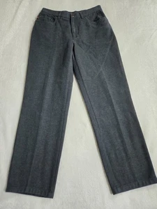 Lauren Jeans Co Ralph Lauren Damen Größe 8 Chnio Designer Hose Dunkelgrau Modern - Bild 1 von 11