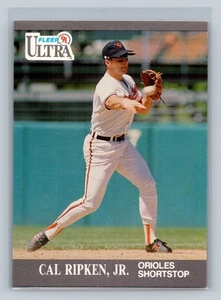 1991 Fleer Ultra #24 Cal Ripken, Jr. Baltimore Orioles NM-MT - Picture 1 of 2