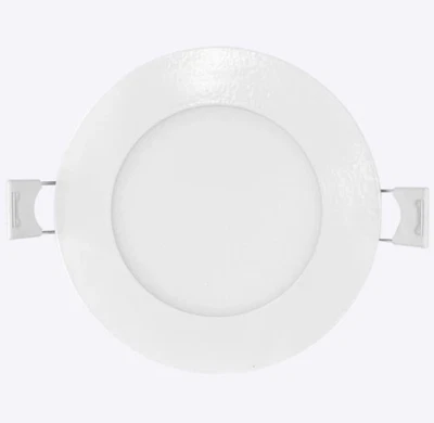 🥥 Luxrite 4" MINI PANEL ROUND 5CCT SMOOTH CANLESS WAFER SPOTLIGHT🆕LOT OF 2‼️ - Image 1 of 4