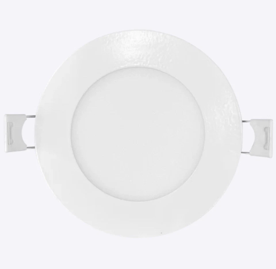 🥥 Luxrite 4" MINI PANEL ROUND 5CCT SMOOTH CANLESS WAFER SPOTLIGHT️