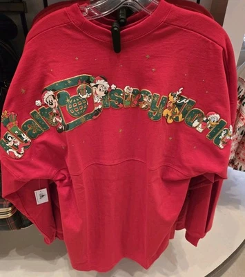 NWT!! 2025 Disney Parks Walt Disney World Christmas Spirit Jersey| Adult - Image 1 of 2