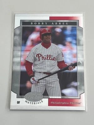 2001 Leaf Certified Materials Bobby Abreu Philadelphia Phillies #51 NR-MT+ - Image 1 of 2