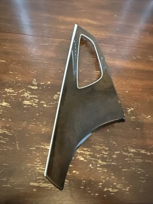 2012-2018 AUDI A7 S7 RS7 FRONT RIGHT DOOR PANEL INSERT COVER TRIM WOOD GRAIN OEM - Image 1 of 4