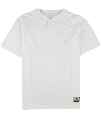 New Balance Boys Baseball Jersey, white, Big Kids (8-20), XL - Image 1 of 2