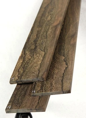 Ziricote guitar fingerboard fretboard blank 2.75x19.75" ZCF14 - Image 1 of 2