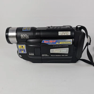 JVC GR-SXM240U Camcorder -  Black 600x Zoom No Charger - Image 1 of 4