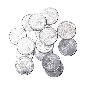 1/4 UNZE MEDAILLEN .999 FEINSILBER (15) GESAMT #400189 - Bild 1 von 1