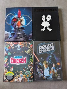 Robot Chicken DVD Season 4 & Star Wars NEW SEALED/Season 2-3 Preowned - Bild 1 von 5