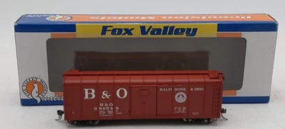 Fox Valley Models 30326 HO Baltimore & Ohio Boxcar #380548 LN/Box - Image 1 of 4